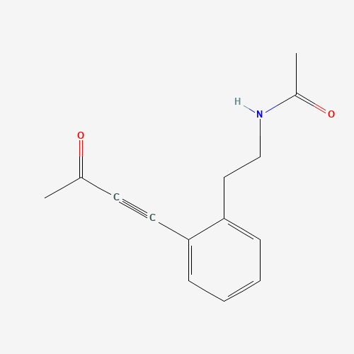 N-[2-[2-(3-oxobut-1-ynyl)phenyl]ethyl]acetamide (CAS: 1247089-46-8) - Related Chemical Product