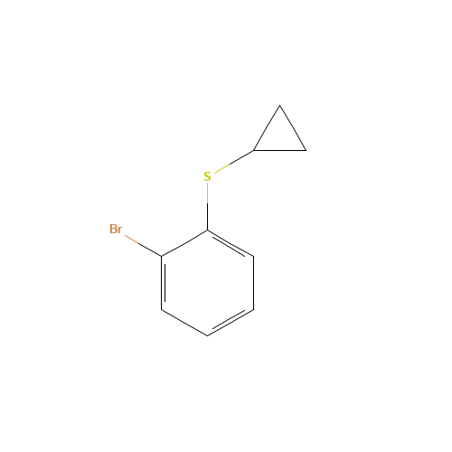 1-bromo-2-cyclopropylsulfanylbenzene (CAS: 1174229-14-1) - Related Chemical Product