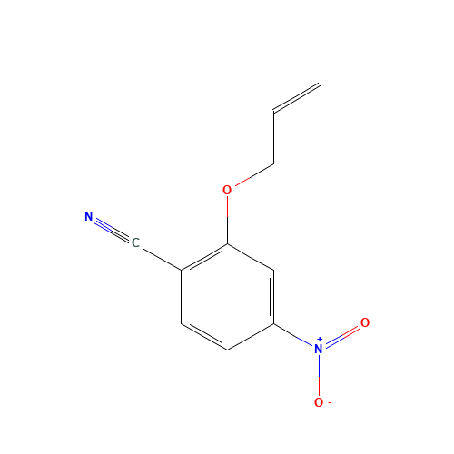 4-nitro-2-prop-2-enoxybenzonitrile (CAS: 627531-33-3) - Chemical Structure and Molecular Formula 