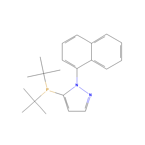 ditert-butyl-(2-naphthalen-1-ylpyrazol-3-yl)phosphane (CAS: 894085-97-3) - Related Chemical Product