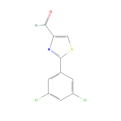 2-(3,5-dichlorophenyl)-1,3-thiazole-4-carbaldehyde (CAS: 1183664-68-7) - Related Chemical Product