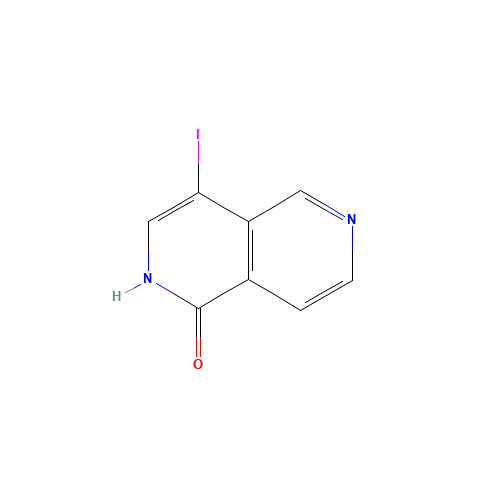 4-iodo-2H-2,6-naphthyridin-1-one (CAS: 1353970-52-1) - Related Chemical Product