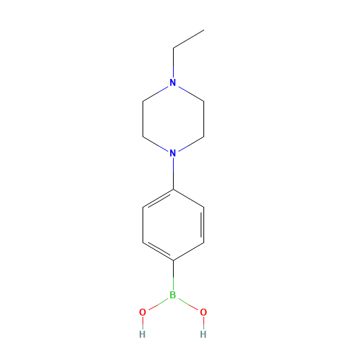 [4-(4-ethylpiperazin-1-yl)phenyl]boronic acid (CAS: 657398-70-4) - Related Chemical Product