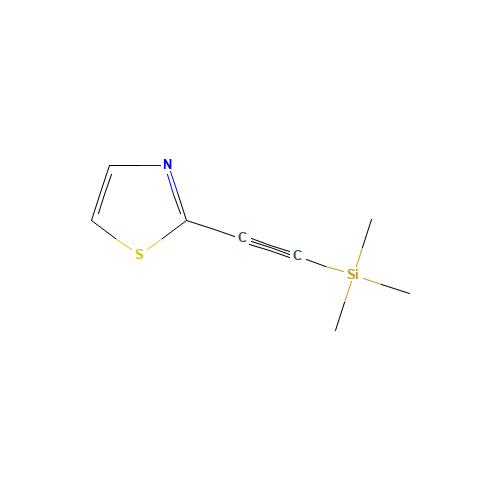 trimethyl-[2-(1,3-thiazol-2-yl)ethynyl]silane (CAS: 113705-15-0) - Related Chemical Product