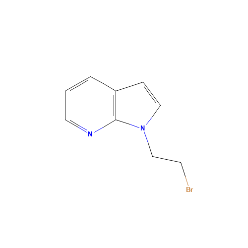 1-(2-bromoethyl)pyrrolo[2,3-b]pyridine (CAS: 183208-58-4) - Related Chemical Product