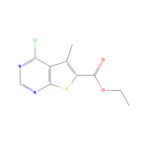 ethyl 4-chloro-5-methylthieno[2,3-d]pyrimidine-6-carboxylate (CAS: 101667-98-5) - Related Chemical Product