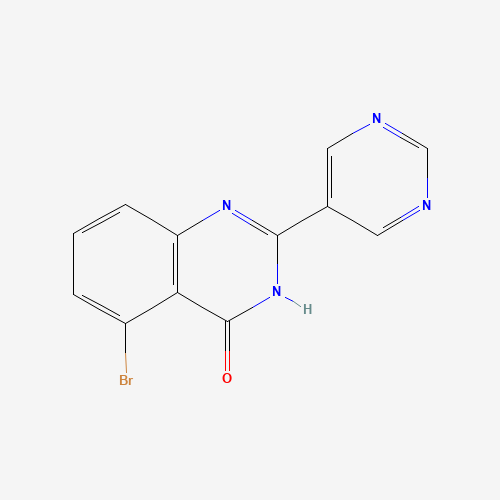 5-bromo-2-pyrimidin-5-yl-1H-quinazolin-4-one (CAS: 1272356-67-8) - Related Chemical Product