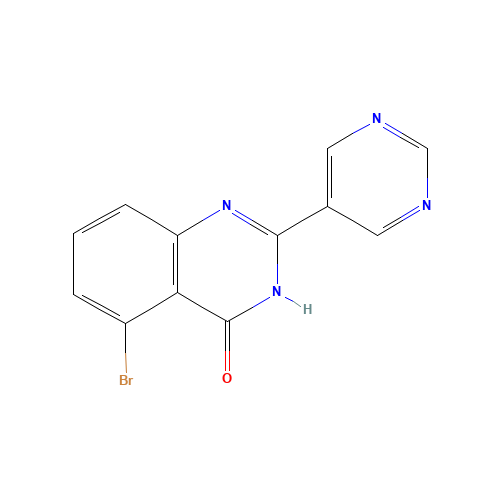 5-bromo-2-pyrimidin-5-yl-1H-quinazolin-4-one (CAS: 1272356-67-8) - Related Chemical Product