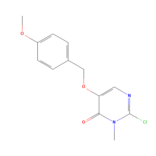 2-chloro-5-[(4-methoxyphenyl)methoxy]-3-methylpyrimidin-4-one (CAS: 1333240-12-2) - Related Chemical Product