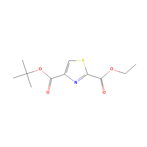4-O-tert-butyl 2-O-ethyl 1,3-thiazole-2,4-dicarboxylate (CAS: 1023594-54-8) - Related Chemical Product