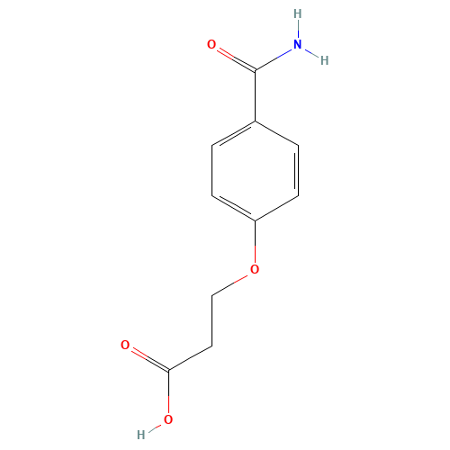 3-(4-carbamoylphenoxy)propanoic acid (CAS: 111140-92-2) - Related Chemical Product