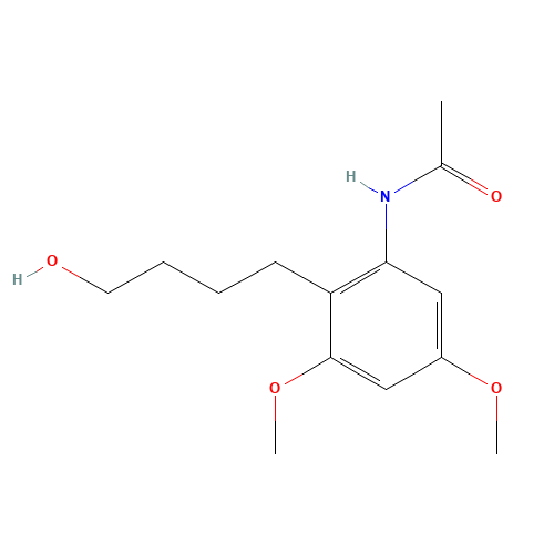 N-[2-(4-hydroxybutyl)-3,5-dimethoxyphenyl]acetamide (CAS: 1373753-73-1) - Related Chemical Product