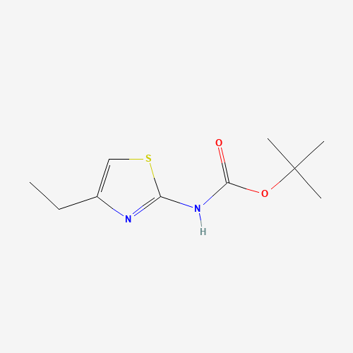 tert-butyl N-(4-ethyl-1,3-thiazol-2-yl)carbamate (CAS: 1158212-04-4) - Related Chemical Product