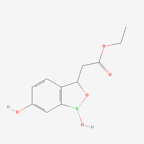 ethyl 2-(1,6-dihydroxy-3H-2,1-benzoxaborol-3-yl)acetate (CAS: 1196474-89-1) - Related Chemical Product