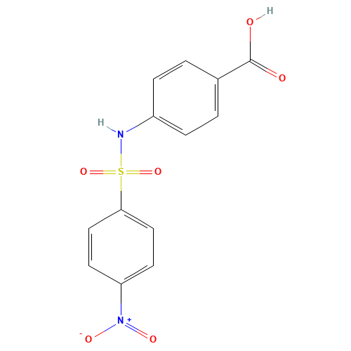4-[(4-nitrophenyl)sulfonylamino]benzoic acid (CAS: 63421-71-6) - Related Chemical Product