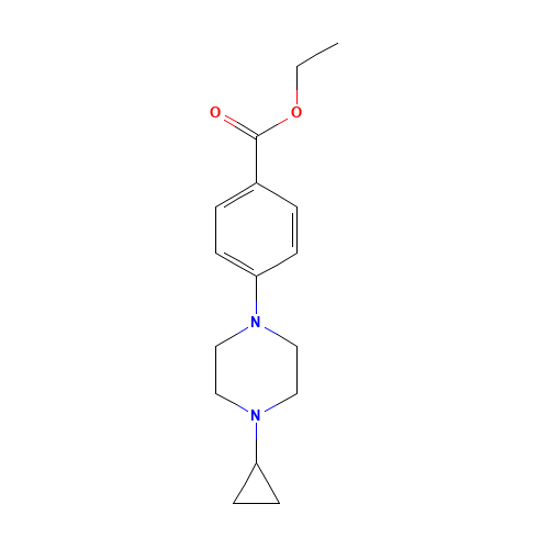 ethyl 4-(4-cyclopropylpiperazin-1-yl)benzoate (CAS: 1035271-08-9) - Related Chemical Product