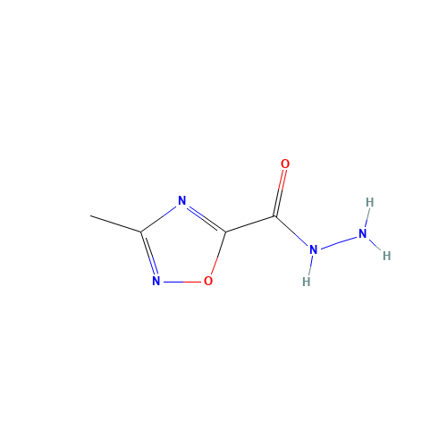 3-methyl-1,2,4-oxadiazole-5-carbohydrazide (CAS: 40019-29-2) - Related Chemical Product