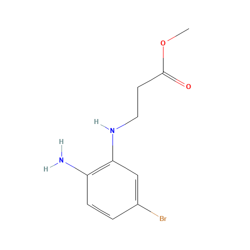 methyl 3-(2-amino-5-bromoanilino)propanoate (CAS: 1407832-73-8) - Related Chemical Product
