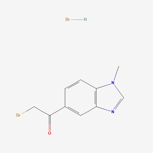 2-bromo-1-(1-methylbenzimidazol-5-yl)ethanone;hydrobromide (CAS: 944450-78-6) - Related Chemical Product