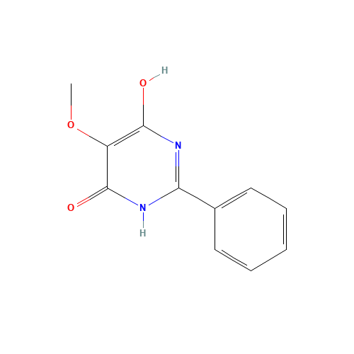 4-hydroxy-5-methoxy-2-phenyl-1H-pyrimidin-6-one (CAS: 92616-77-8) - Related Chemical Product