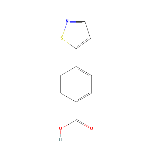 4-(1,2-thiazol-5-yl)benzoic acid (CAS: 904085-97-8) - Related Chemical Product