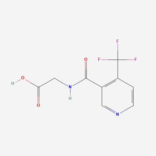 2-[[4-(trifluoromethyl)pyridine-3-carbonyl]amino]acetic acid (CAS: 207502-65-6) - Related Chemical Product