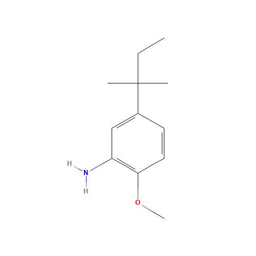 2-methoxy-5-(2-methylbutan-2-yl)aniline (CAS: 91553-00-3) - Related Chemical Product