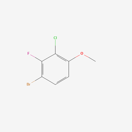 1-bromo-3-chloro-2-fluoro-4-methoxybenzene (CAS: 909122-18-5) - Related Chemical Product