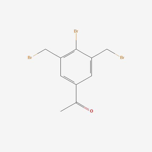 1-[4-bromo-3,5-bis(bromomethyl)phenyl]ethanone (CAS: 153763-96-3) - Related Chemical Product