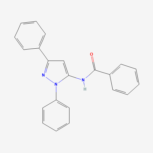 N-(2,5-diphenylpyrazol-3-yl)benzamide (CAS: 77746-90-8) - Related Chemical Product