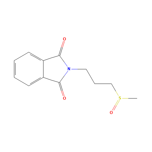 2-(3-methylsulfinylpropyl)isoindole-1,3-dione (CAS: 98184-57-7) - Related Chemical Product