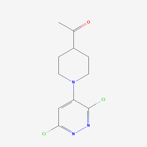 1-[1-(3,6-dichloropyridazin-4-yl)piperidin-4-yl]ethanone (CAS: 1350608-46-6) - Related Chemical Product