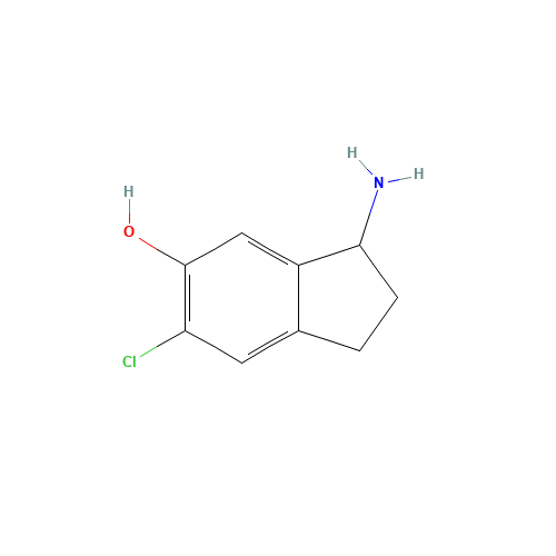 3-amino-6-chloro-2,3-dihydro-1H-inden-5-ol (CAS: 479205-41-9) - Related Chemical Product