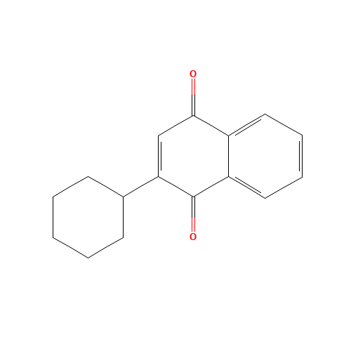2-cyclohexylnaphthalene-1,4-dione (CAS: 34987-31-0) - Related Chemical Product