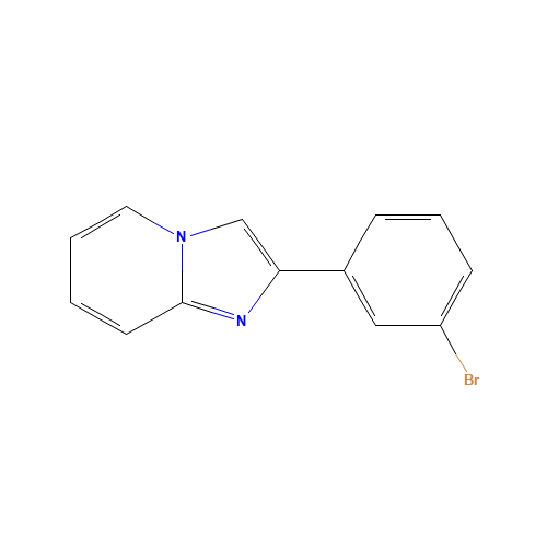 2-(3-bromophenyl)imidazo[1,2-a]pyridine (CAS: 419557-33-8) - Related Chemical Product