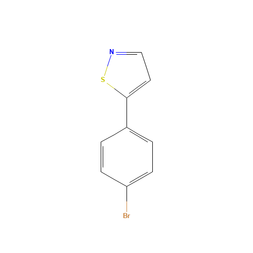 5-(4-bromophenyl)-1,2-thiazole (CAS: 49602-97-3) - Related Chemical Product