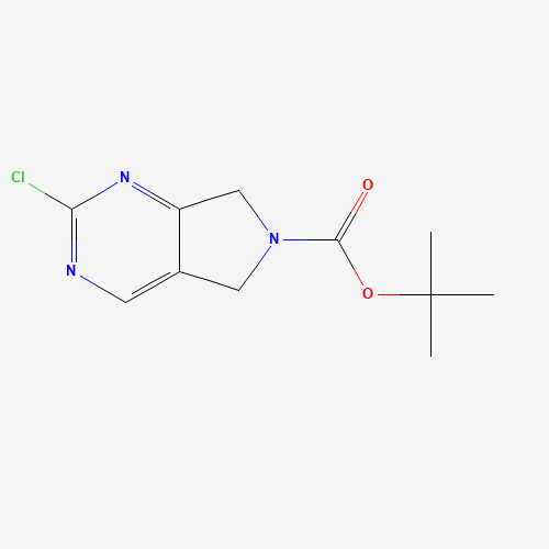 tert-butyl 2-chloro-5,7-dihydropyrrolo[3,4-d]pyrimidine-6-carboxylate (CAS: 1211581-47-3) - Related Chemical Product
