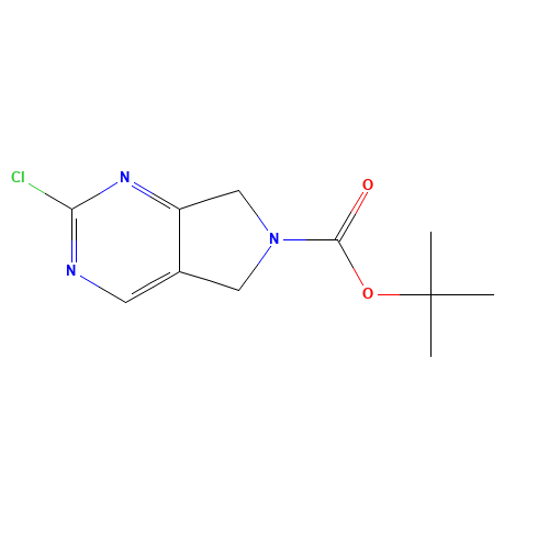 tert-butyl 2-chloro-5,7-dihydropyrrolo[3,4-d]pyrimidine-6-carboxylate (CAS: 1211581-47-3) - Related Chemical Product