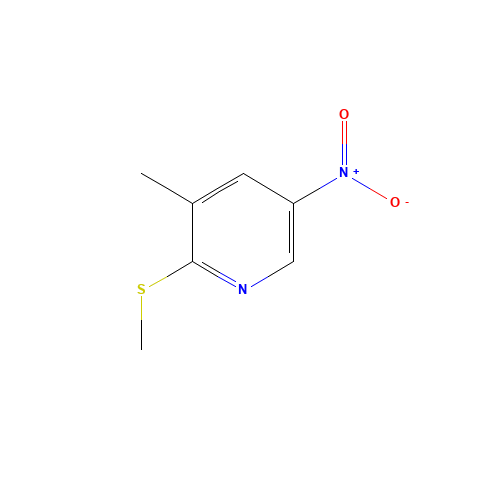 3-methyl-2-methylsulfanyl-5-nitropyridine (CAS: 66665-85-8) - Related Chemical Product