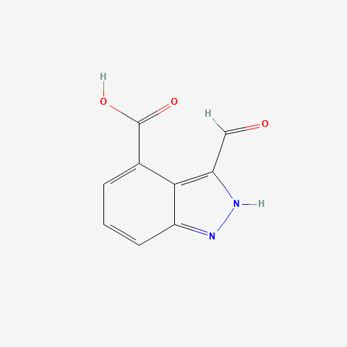 3-formyl-2H-indazole-4-carboxylic acid (CAS: 885519-78-8) - Related Chemical Product