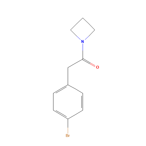 1-(azetidin-1-yl)-2-(4-bromophenyl)ethanone (CAS: 1387381-12-5) - Related Chemical Product