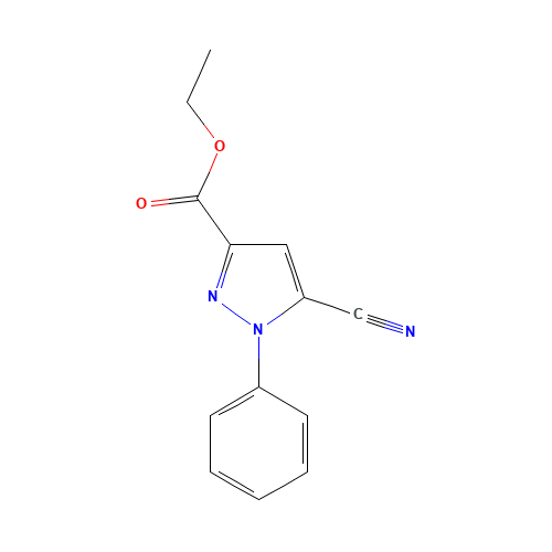 ethyl 5-cyano-1-phenylpyrazole-3-carboxylate (CAS: 3399-56-2) - Related Chemical Product