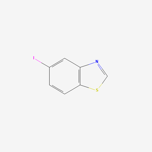 5-iodo-1,3-benzothiazole (CAS: 89641-05-4) - Chemical Structure and Molecular Formula 