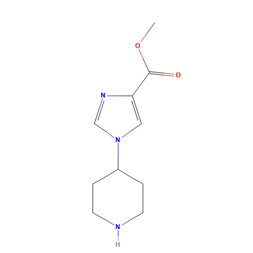 methyl 1-piperidin-4-ylimidazole-4-carboxylate (CAS: 782493-58-7) - Related Chemical Product