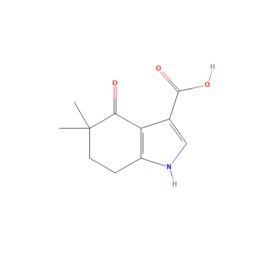 5,5-dimethyl-4-oxo-6,7-dihydro-1H-indole-3-carboxylic acid (CAS: 202209-57-2) - Related Chemical Product