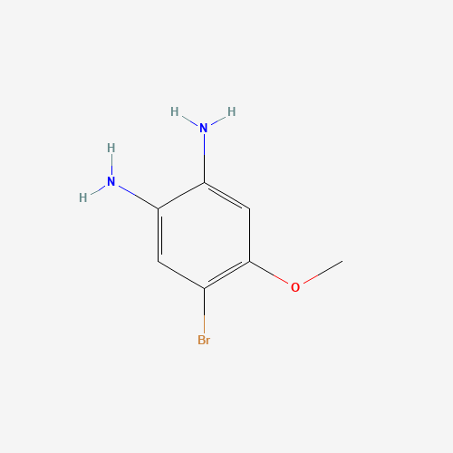 4-bromo-5-methoxybenzene-1,2-diamine (CAS: 108447-01-4) - Related Chemical Product