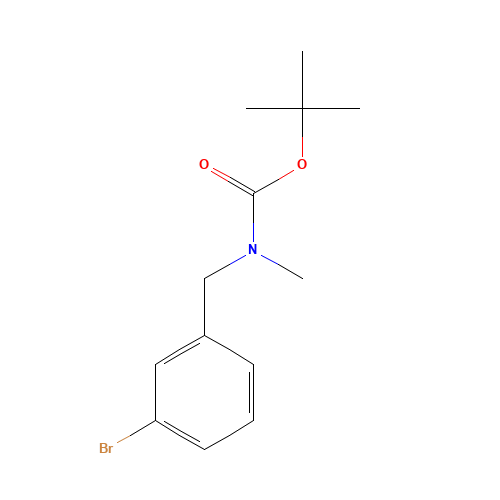tert-butyl N-[(3-bromophenyl)methyl]-N-methylcarbamate (CAS: 317358-61-5) - Related Chemical Product