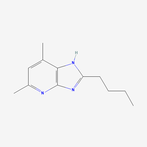 2-butyl-5,7-dimethyl-1H-imidazo[4,5-b]pyridine (CAS: 133052-13-8) - Related Chemical Product