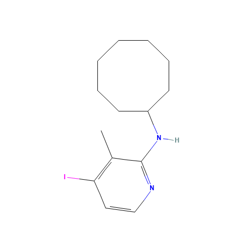N-cyclooctyl-4-iodo-3-methylpyridin-2-amine (CAS: 1430849-04-9) - Related Chemical Product