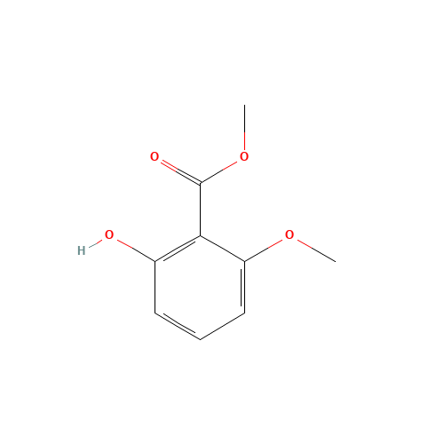 methyl 2-hydroxy-6-methoxybenzoate (CAS: 22833-69-8) - Chemical Structure and Molecular Formula 